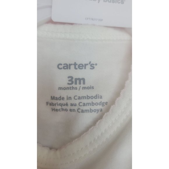 Carter's Baby Girls 4-pc. Pant Set, 3 Months , White - Picture 6 of 8